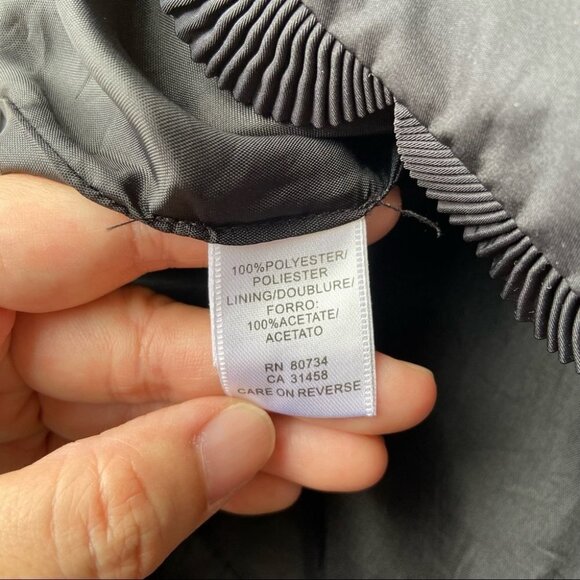 BCBGMaxAzria  TAFFETA SCALLOPED BABYDOLL MINI DRESS - Picture 7 of 16